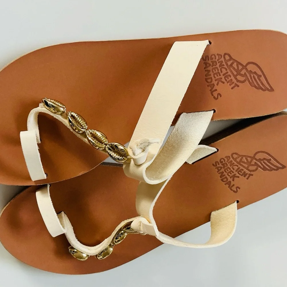 Gorgeous Ancient Greek Sandals Iris Sz 40 - Picture 5 of 10